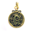 Gaudi Medallion Lady Pendant GDP-51226 BR
