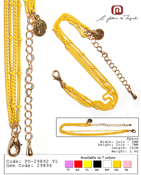 シルバー ブレスレットシルバー ブレスレット PD-29892 YL