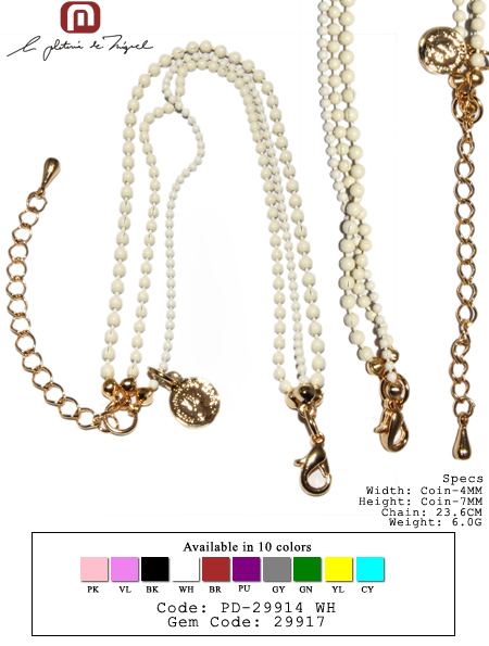 シルバー ブレスレットシルバー ブレスレット PD-29914 WH