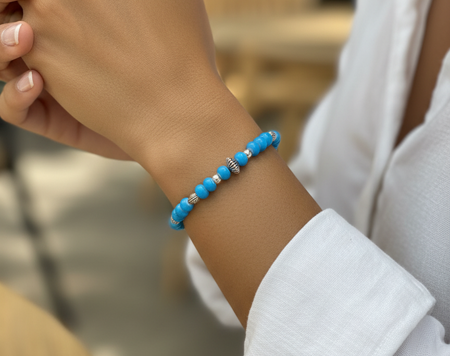 White Heart Beads SLB-74891 LB