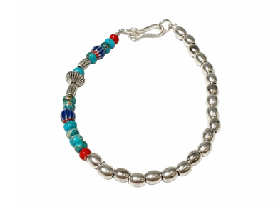 White Heart Beads SLB-74892