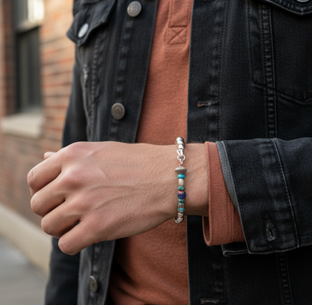 White Heart Beads SLB-74892