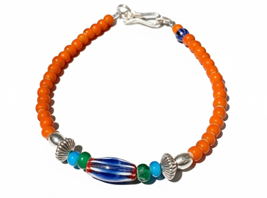 White Heart Beads SLB-74896 OR