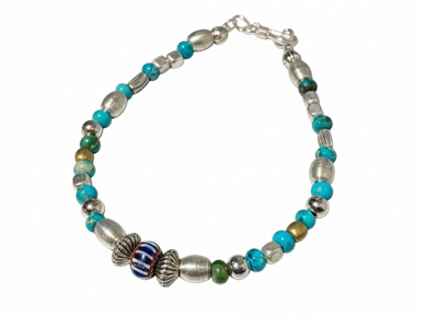 White Heart Beads SLB-74899