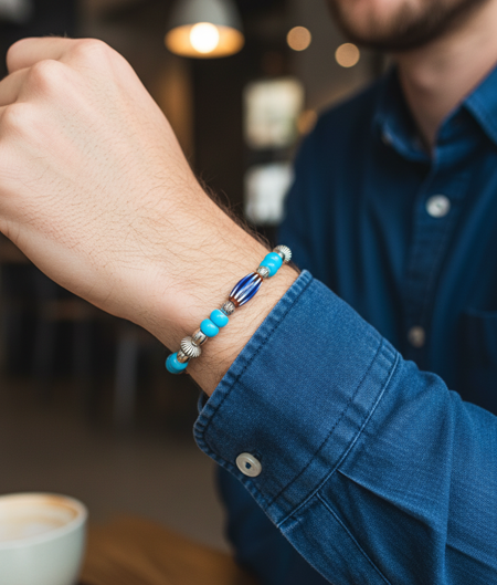 White Heart Beads SLB-74902 LB