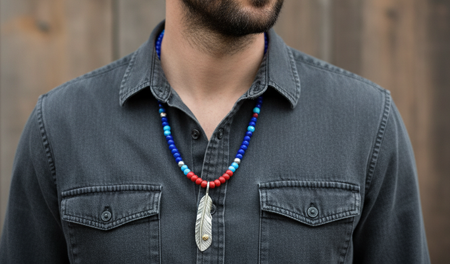 White Heart Beads SLN-74713