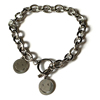 Coin Smile Stainless Bracelet STB-72143