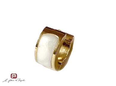 Stainless Earring & Earcuf STE-65839 WH