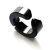 Fynn BK Stainless Earring & Earcuf STE-72126 BK