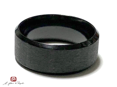 Stainless Ring STR-51783 BK