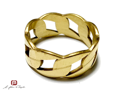 Stainless Ring STR-58612 GD