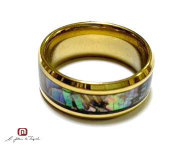 Stainless Ring STR-66129 GD