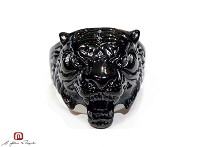 Stainless Ring STR-68461 BK