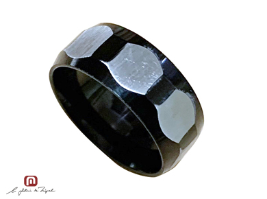 Stainless Ring STR-72337 BK