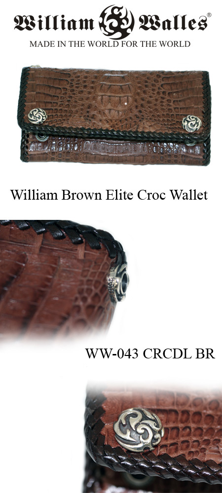 レザー 財布 / ウォレットレザー 財布 / ウォレット WW-043 CRCDL BR