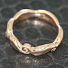 Lovely Pink Silver Ring Vo[ w / O U[ z / EHbg WWR-16922