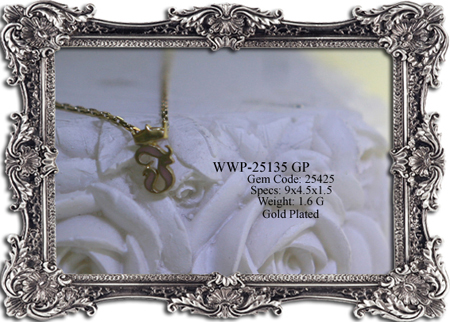 Lady Pendant WWP-25135 F GP