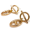 Anchor Earring Gd Pairs lbNX PE-65007 GD