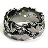 Bat Wing Ring with Pink Gem Lady Pendant WWR-10001 PI