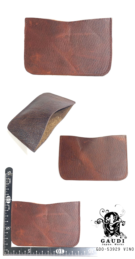 Leather Cardcase GDO-53929 VINO