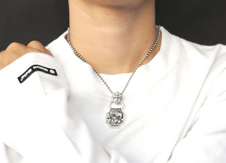 ルバー ペンダントシルバー ペンダント WWP-12228 Men