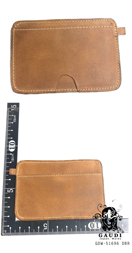 Leather Cardcase GDW-51696 DBR