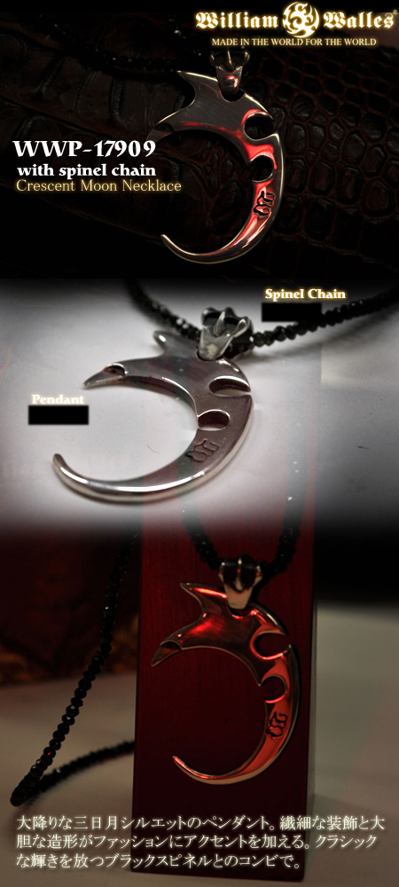 シルバー ペンダントシルバー ペンダント WWP-17909 with spinel