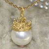 Crown Pearl Charm Vo[@y_g gDAO WWP-25196 GP