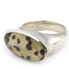 Dalmatian Resin Ring Vo[ w / O Vo[@uXbg PRR-865