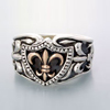 Lord Camelot Ring Vo[ w / O Leather Keyholder LC-624