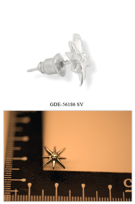 シルバー ピアス GDE-56186 SV