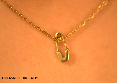 シルバー ペンダント GDO-56188 18K LADY