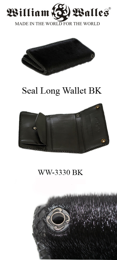 レザー 財布 / ウォレットレザー 財布 / ウォレット WW-3330 BK