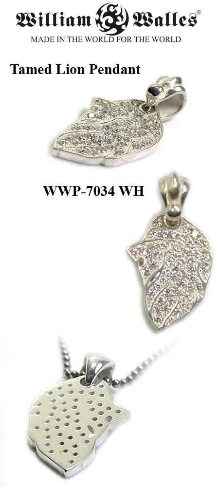 シルバー ペンダントシルバー ペンダント WWP-7034-WH