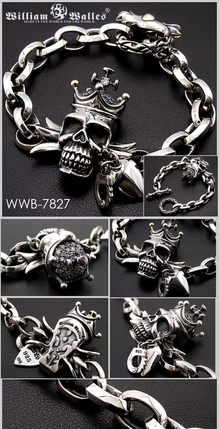 シルバー ブレスレット WWB-7827
