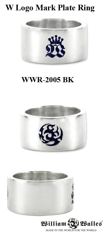 シルバー 指輪 / リングシルバー 指輪 / リング WWR-2005 BK