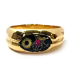 Watchtype Ring Lady Pendant GDR-58381 GD
