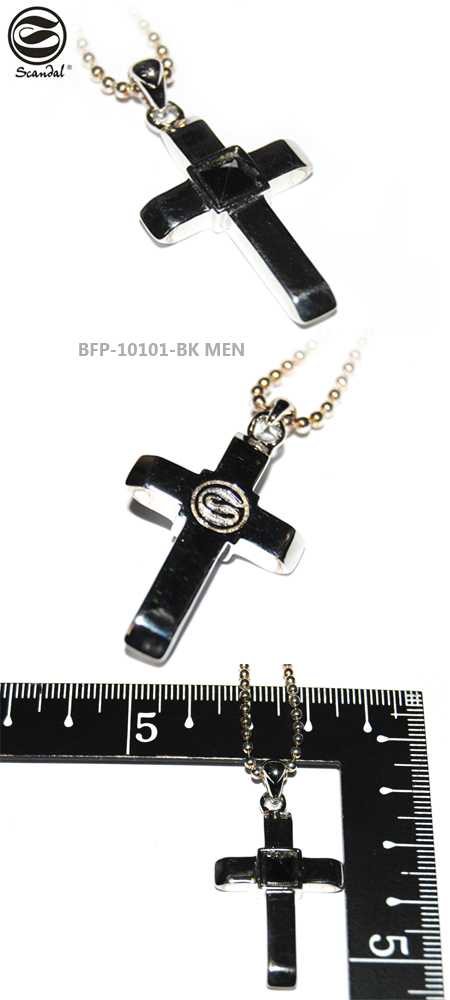 シルバー ペンダントシルバー ペンダント BFP-10101-BK MENS