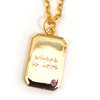 Where is Love GD Lady Pendant PD-61902 GD