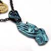 Luke 11 1-13 Leather Keyholder GDP-24432 BL