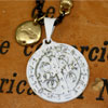 Gaudi White Medalion Vo[@y_g Vo[ w / O GDP-28394 WH big