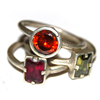 Silver Colored Zirconia PU Vo[@uXbg GDR-42032