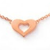 Double heart necklace  lbNX Lady Pendant PD-21270