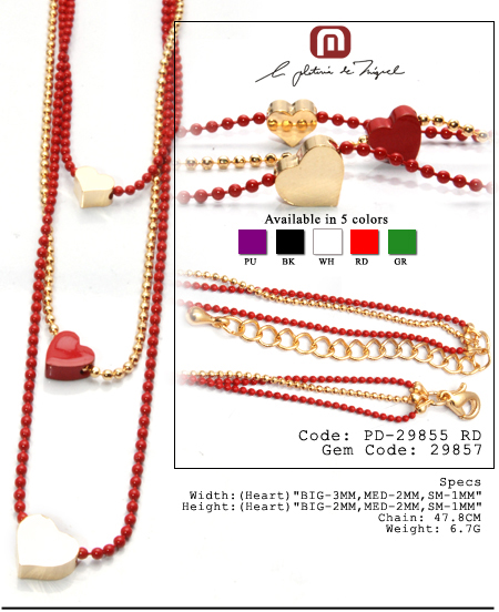 ネックレスネックレス PD-29855 RD
