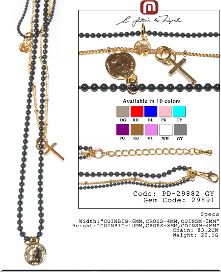 ネックレスネックレス PD-29882 GY