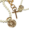 Daphne Coins with Cross lbNX lbNX PD-29882 WH