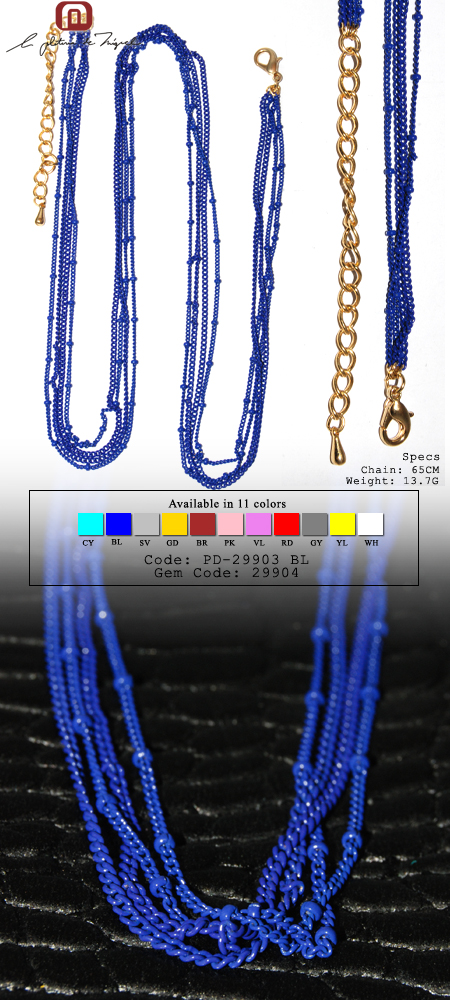 ネックレス チェーンネックレス チェーン PD-29903 BL