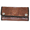 William Brown Elite Croc Wallet U[ z / EH Vo[@y_g WW-043 CRCDL BR