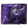 The Purple Snake Short Wallet - Limited Edition Vo[@y_g WW-13270 PU SNK