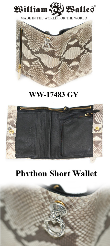 レザー 財布 / ウォレットレザー 財布 / ウォレット WW-17483 GY